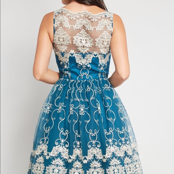 Reign or Shine Lace Dress by Chi Chi London - Picture 3 of 4